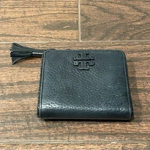 Tory Burch bi-fold leather wallet